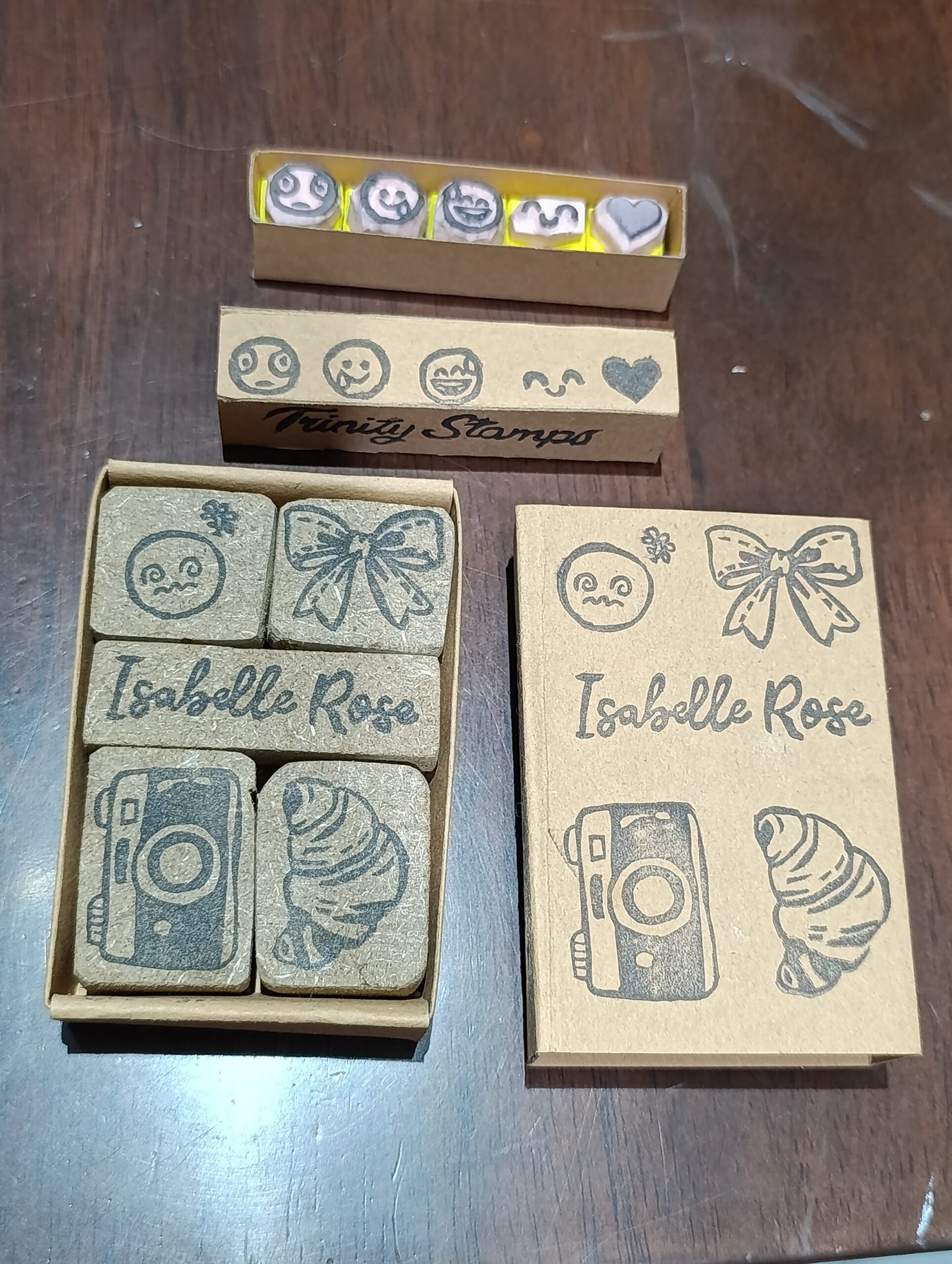 Custom Hand-Carved Stamp - Image 3