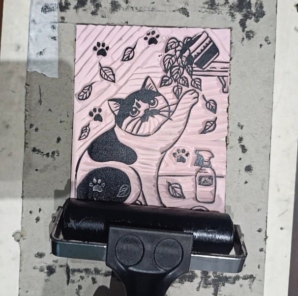 Hand-Pulled Print - The Plant Destroyer - Image 4