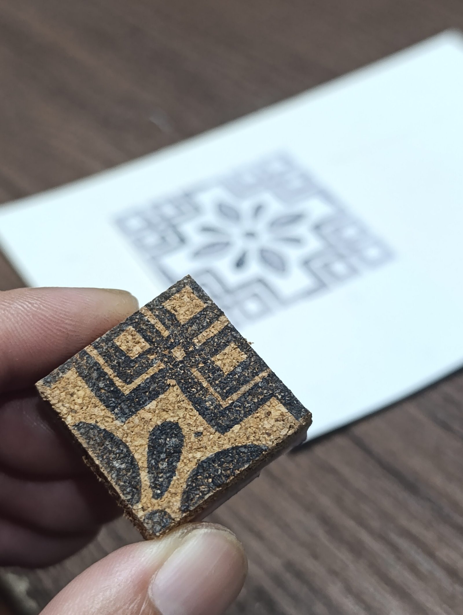 Hand-Carved Stamps - Tile-Style Patterns
