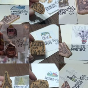 Hand-Carved Stamps - Trinity Journeys - France