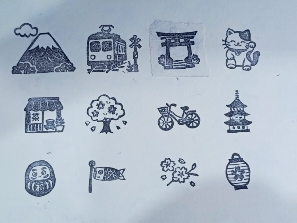 Hand-Carved Stamps - Trinity Journeys - Japan