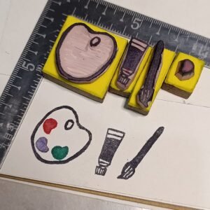 Hand-Carved Stamps - Layered Stamp Collection