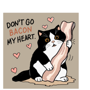 Waterproof Stickers (Single Die Cut) - Purr-fectly Pun-ny! Series
